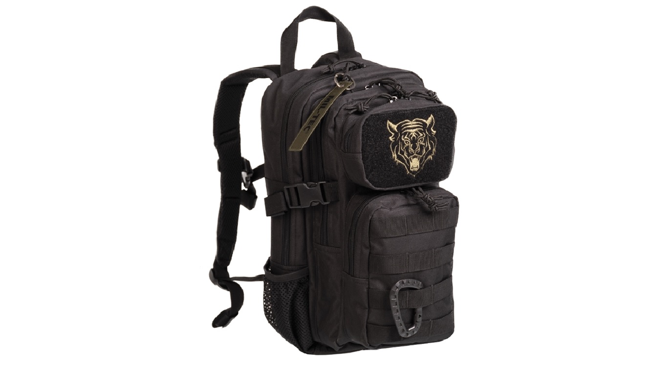 Kinderrucksack US-Assault Kids, schwarz