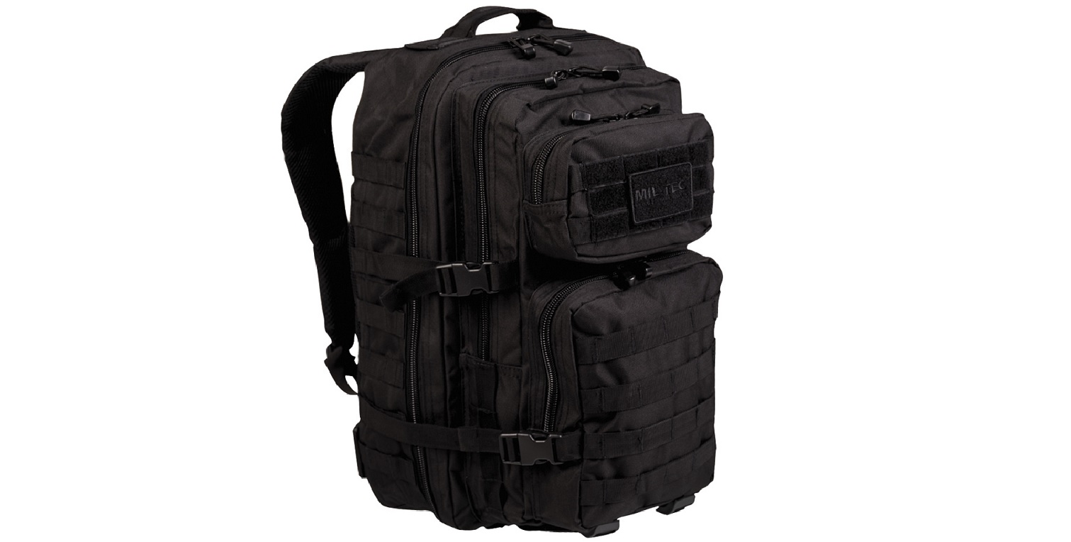 Rucksack US Assault Pack LG schwarz