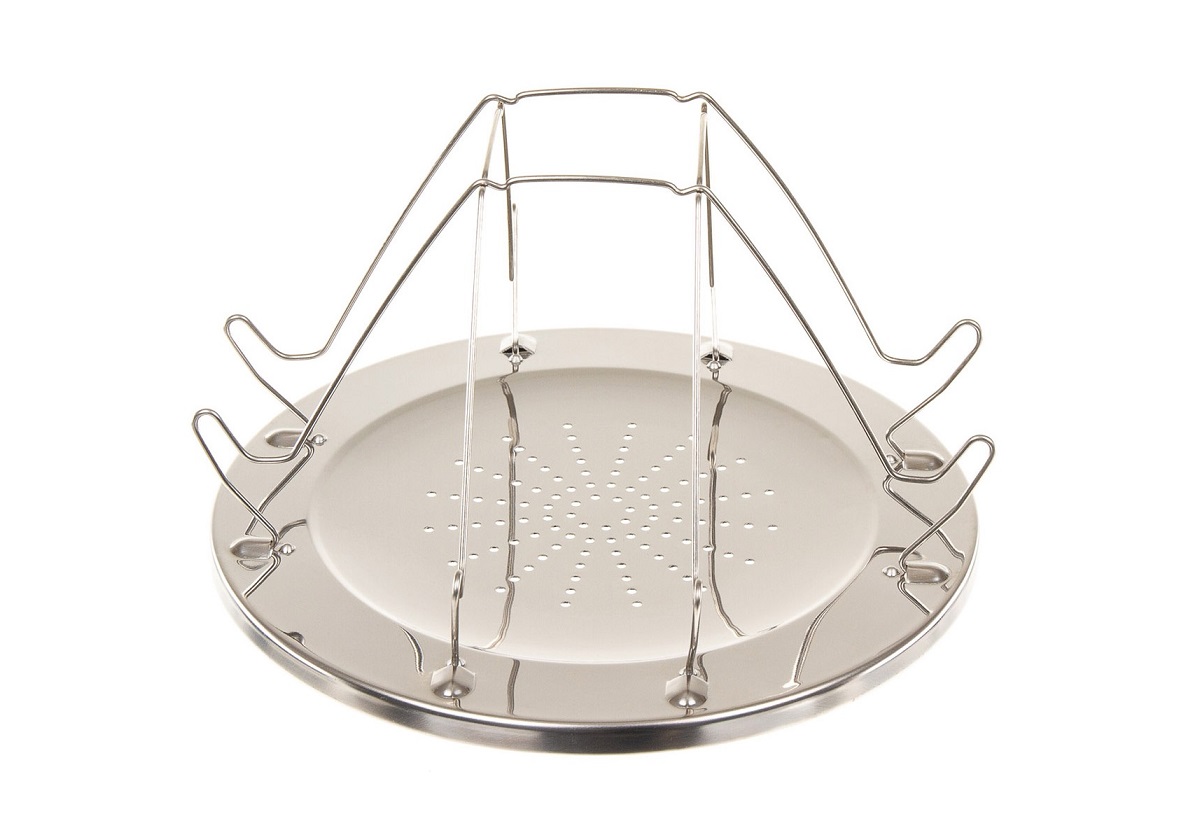 Campingtoaster, klappbar, für 4 Scheiben, mit Zange von Fox Outdoor