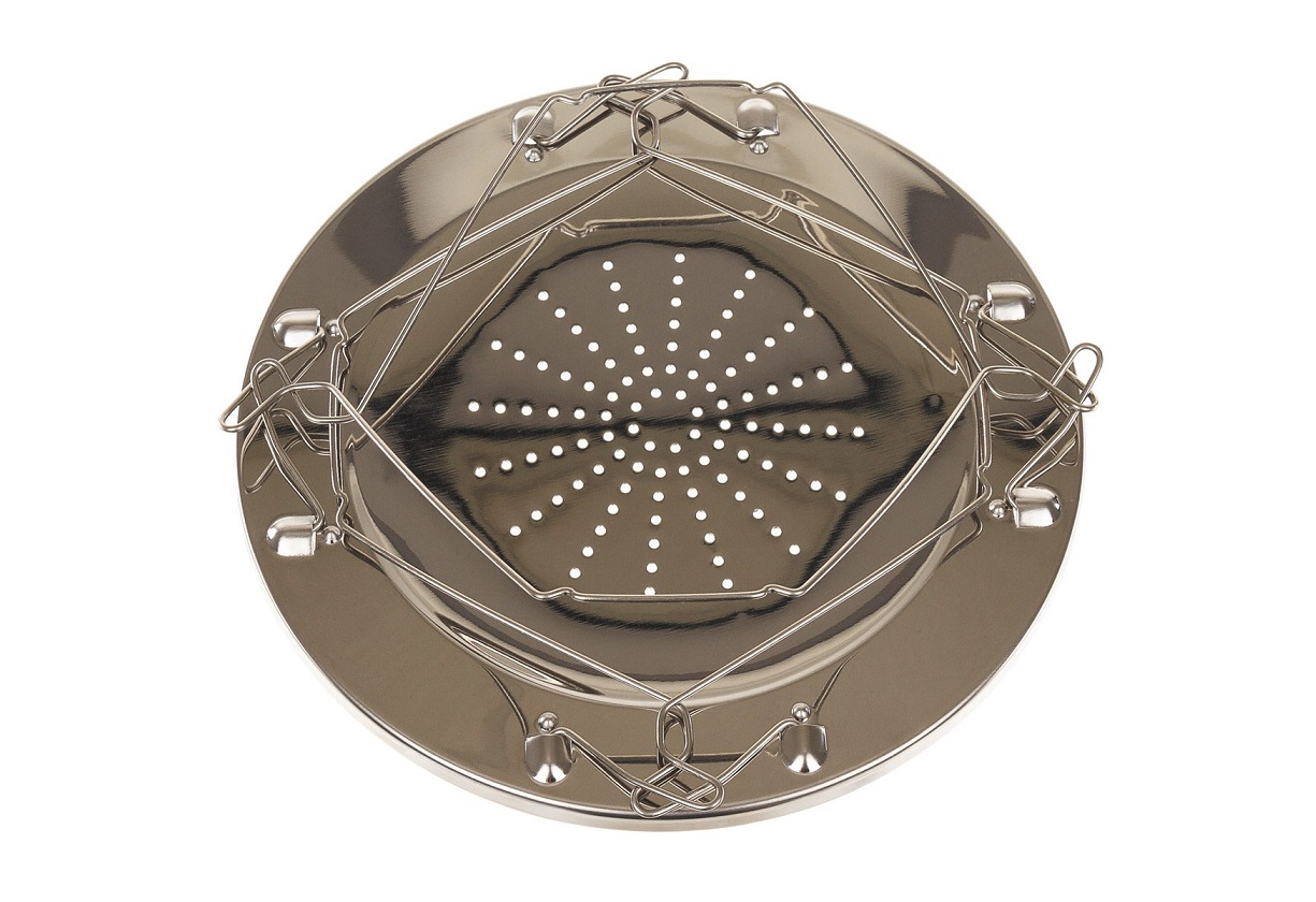 Campingtoaster, klappbar, für 4 Scheiben, mit Zange von Fox Outdoor