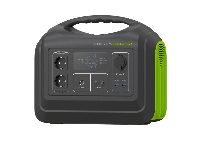 ENERGYBOOSTER Set - Power Station L + 220 Watt Solarpanel