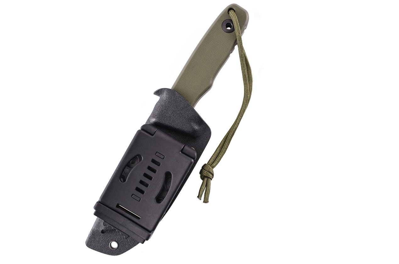 Schnitzel TRI, Outdoormesser, grün