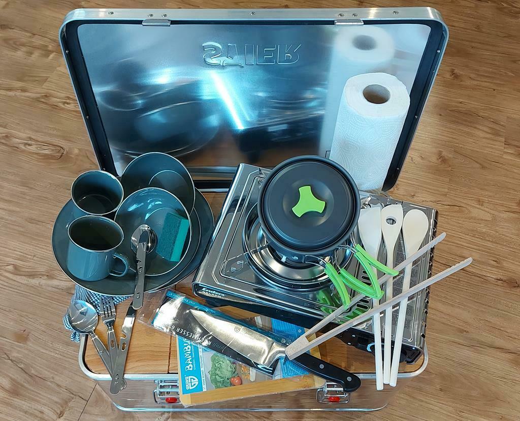 Küchenkiste Vossyl MIDI-KAB, voll bestückt