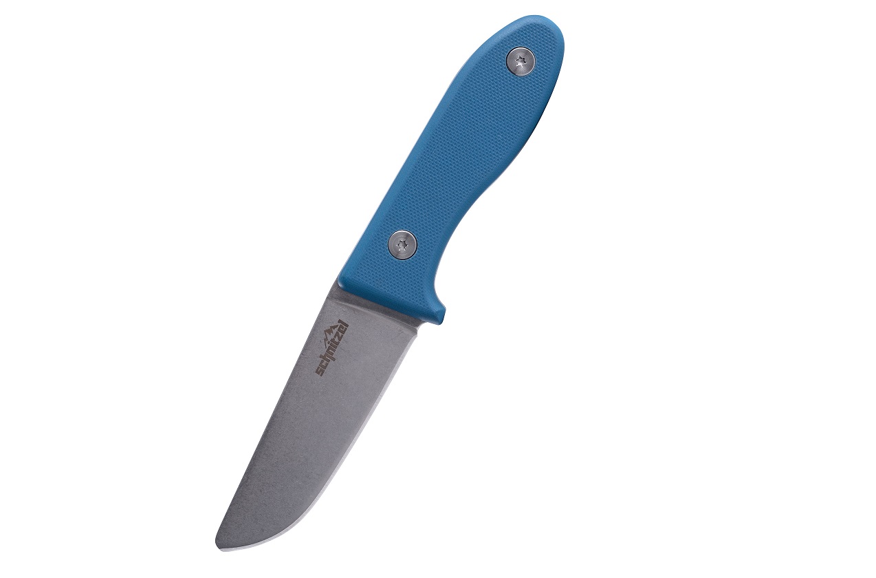 Schnitzel UNU, Kinder-Outdoormesser/Schnitzmesser, blau