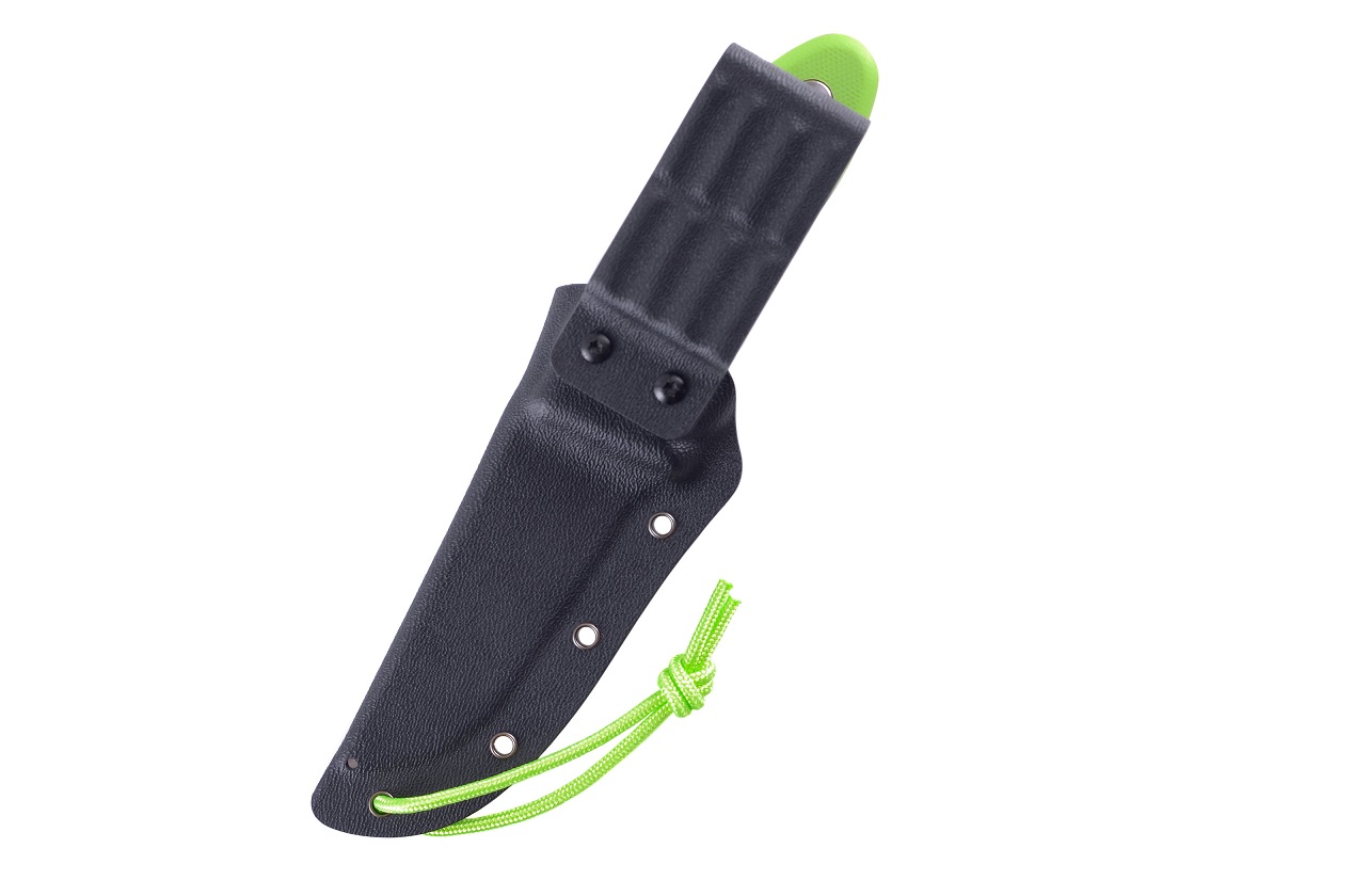 Schnitzel UNU, Kinder-Outdoormesser/Schnitzmesser, grün